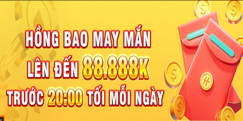 Khuyến mãi 8KBET hồng bao may mắn siêu xịn